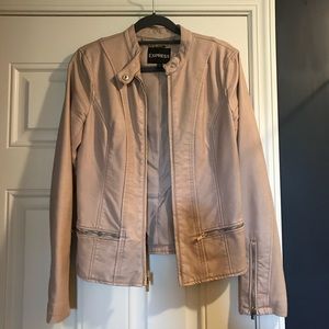 Express leather jacket